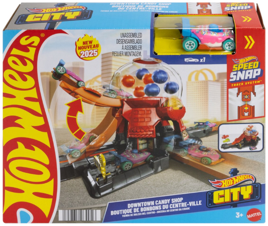 Набор Hot Wheels City. Downtown Candy Shop купить,NaN
