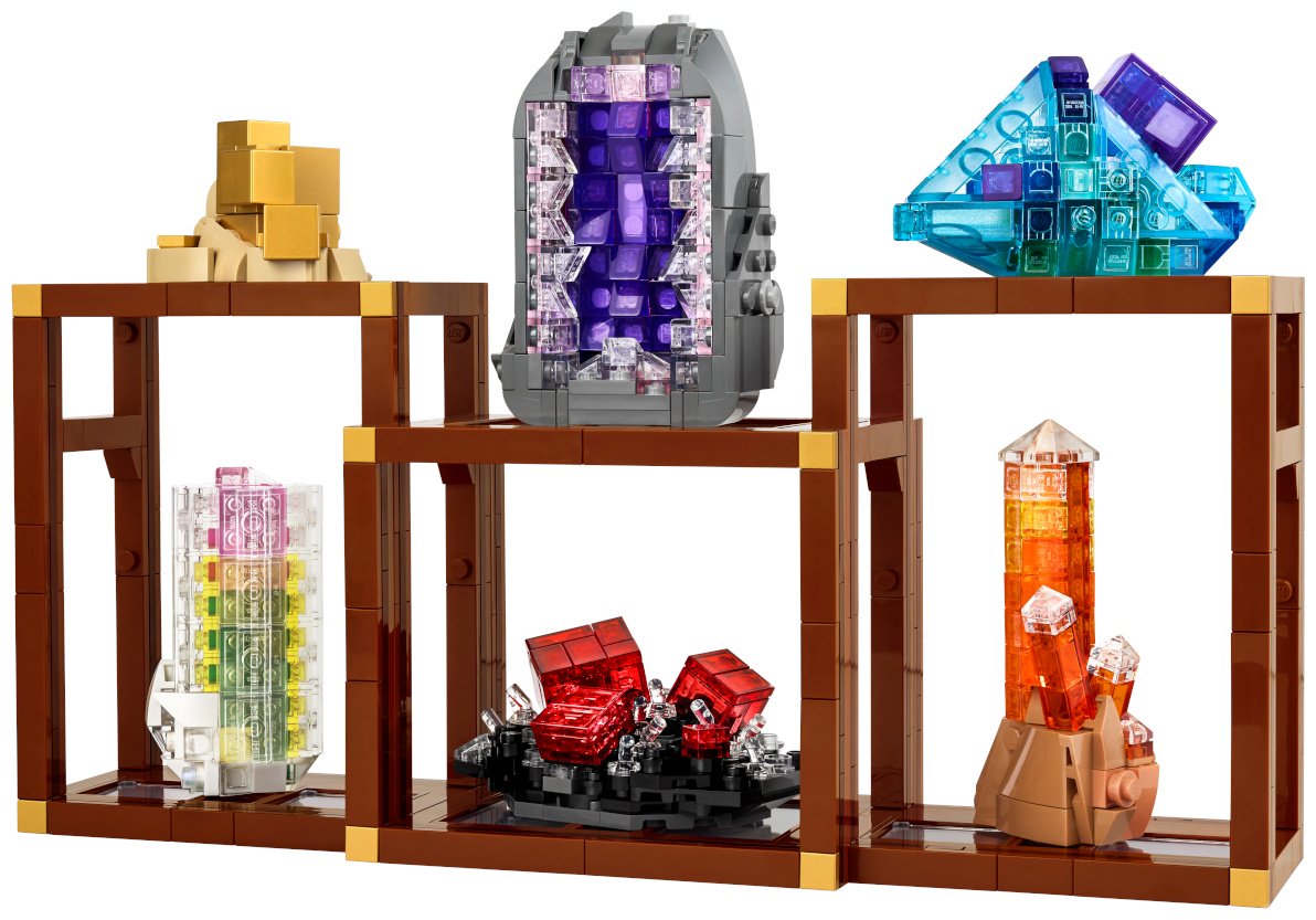 Конструктор LEGO Дисплей с минералами 21362, деталей 880 шт купить,NaN