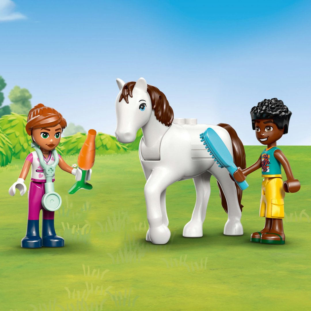 Конструктор LEGO Ветеринарная клиника с животными 42696, деталей 141 шт купить,NaN