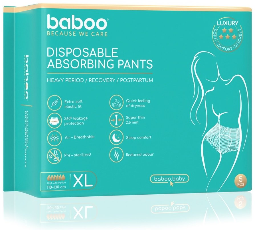 Baboo подгузники трусы XL 5 шт купить,3390