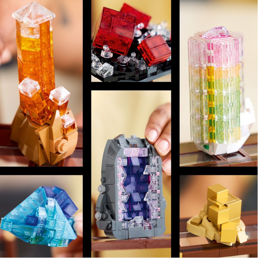 Конструктор LEGO Дисплей с минералами 21362, деталей 880 шт купить,NaN