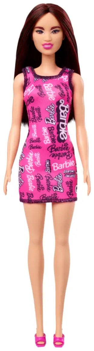 Кукла-модель Barbie в образе Style в розовом платье, брюнетка 29 см купить,NaN