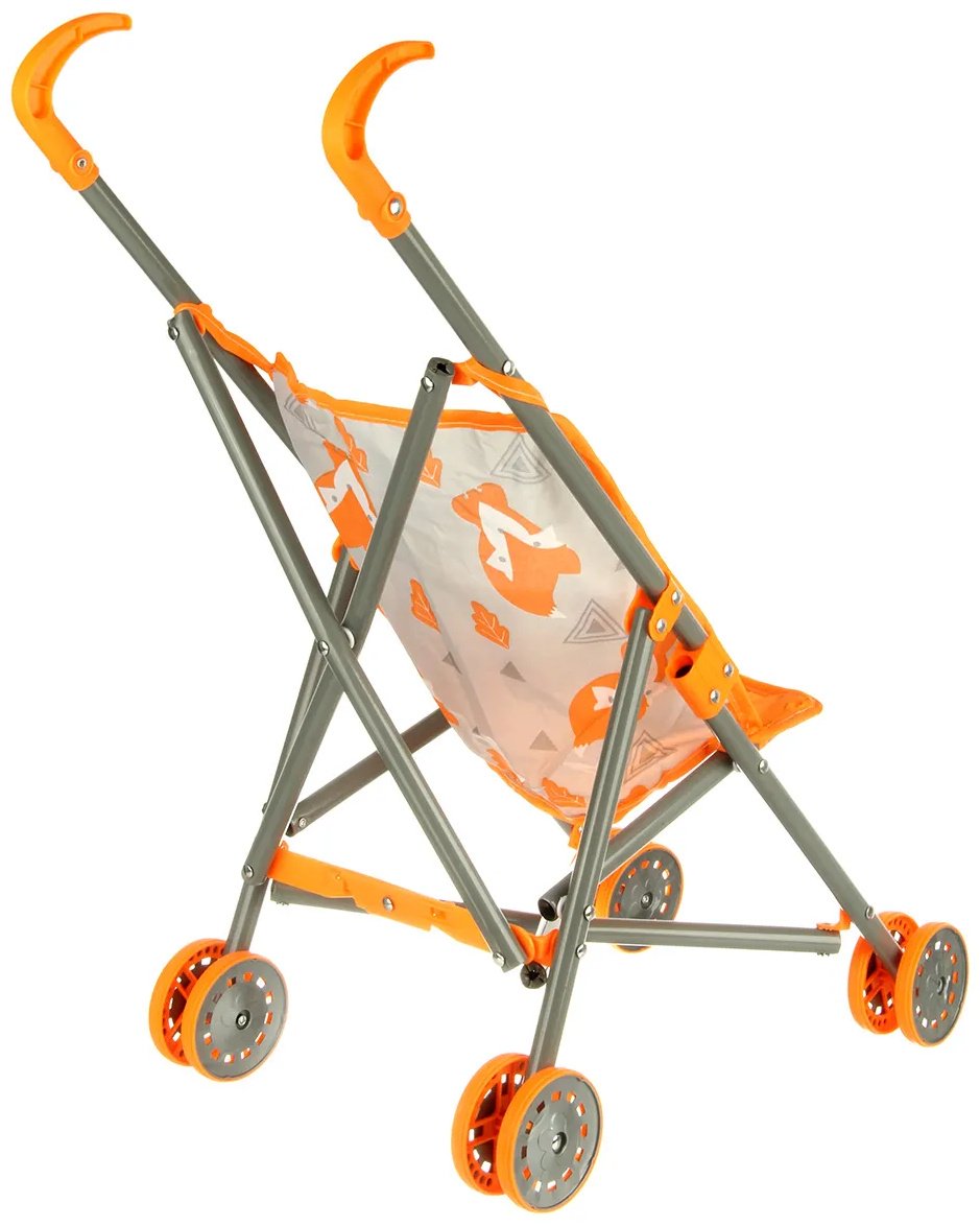 Коляска Baby Play House оранжевый купить,NaN