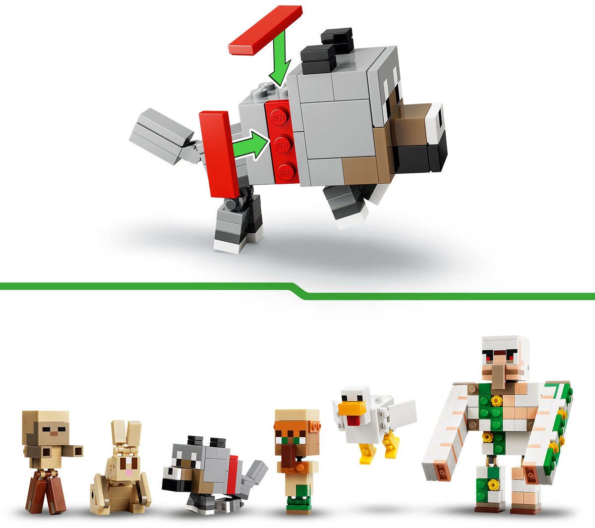 Конструктор LEGO Minecraft 21592, деталей 428 шт купить,NaN