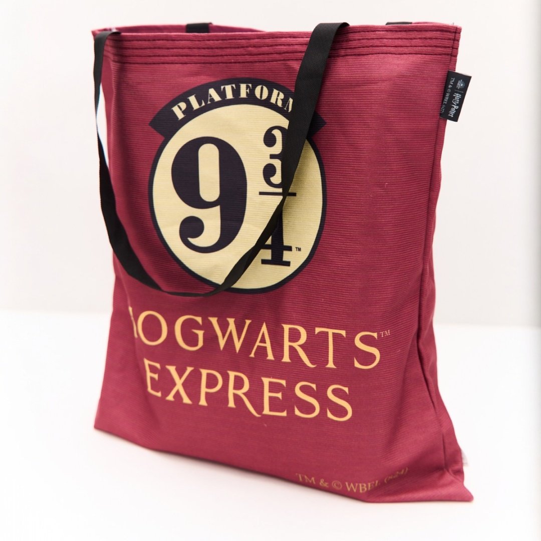 Сумка шоппер Harry Potter текстиль красный купить,NaN
