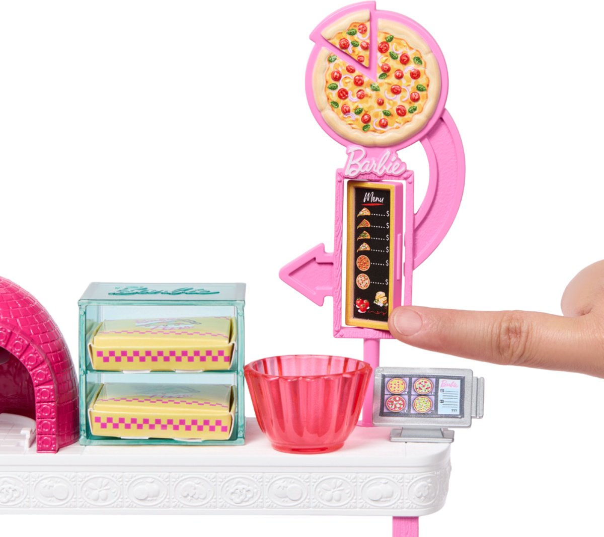 Кукла-модель Barbie Pizza Shop 30 см купить,NaN