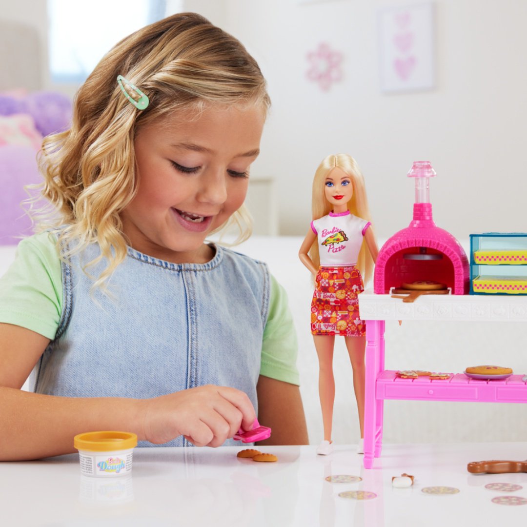 Кукла-модель Barbie Pizza Shop 30 см купить,NaN