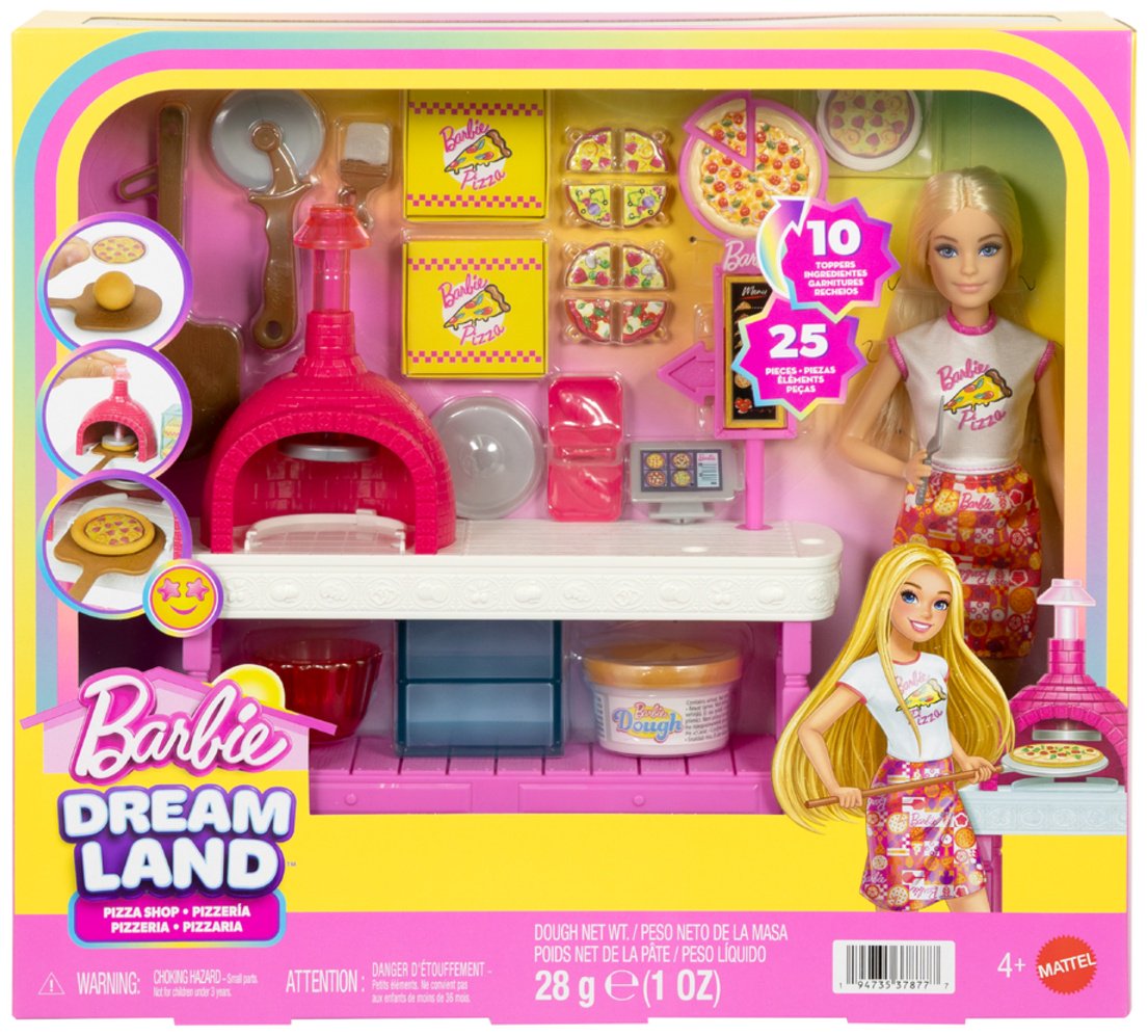 Кукла-модель Barbie Pizza Shop 30 см купить,NaN