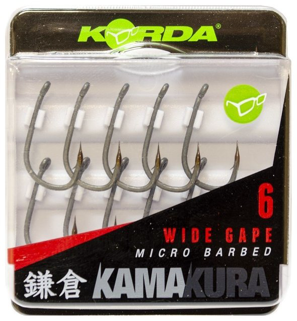 Крючок для рыбалки Korda KAM02 карповый серебристый 10 шт купить,NaN