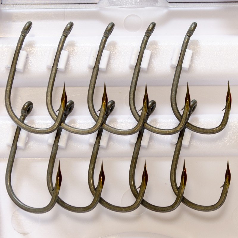 Крючок для рыбалки Korda KAM02 карповый серебристый 10 шт купить,NaN
