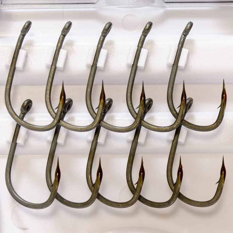 Крючок для рыбалки Korda KAM02 карповый серебристый 10 шт купить,NaN
