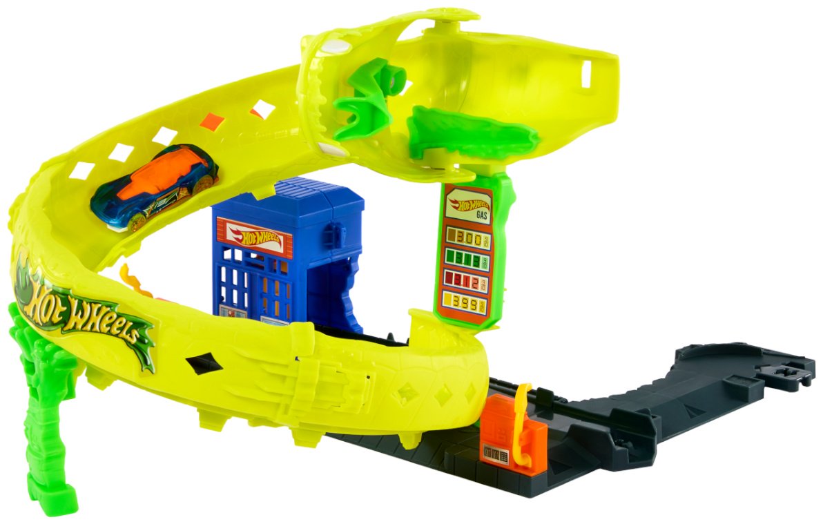 Детские треки и авторалли Hot Wheels City. Snake Spiral Attack мультиколор купить,NaN