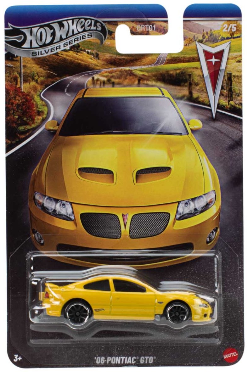 Легковая Hot Wheels Pontiac GTO желтый купить,NaN
