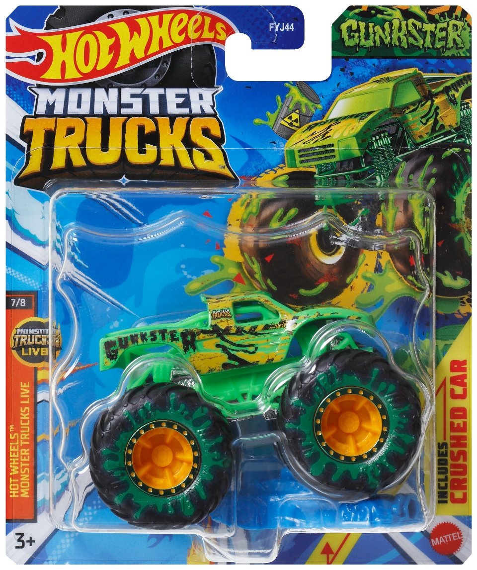 Внедорожник Hot Wheels Gunkster FYJ44/HWC61, пластик, мультиколор купить,NaN