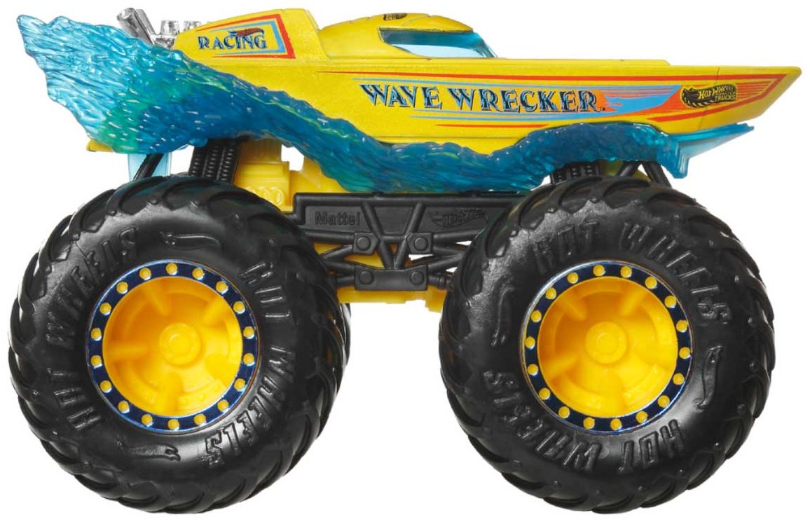 Внедорожник Hot Wheels Wave Wrecker желтый купить,NaN
