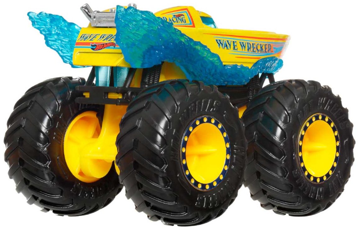 Внедорожник Hot Wheels Wave Wrecker желтый купить,NaN