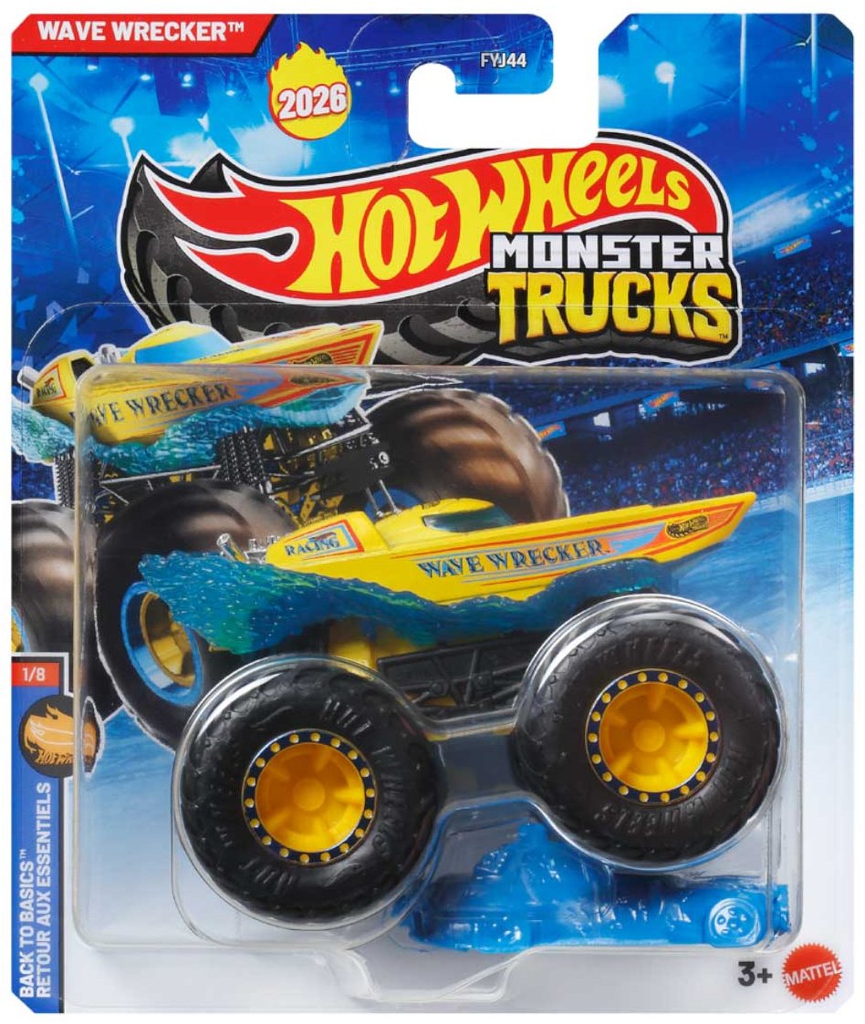 Внедорожник Hot Wheels Wave Wrecker желтый купить,NaN
