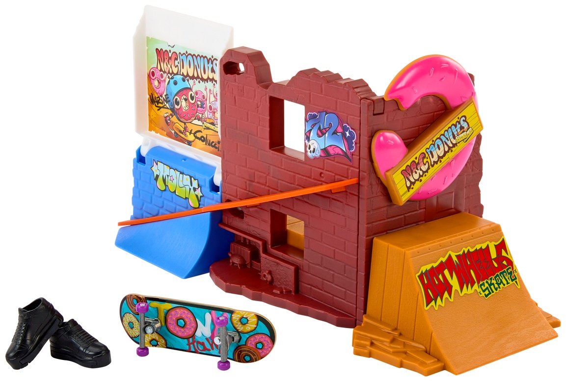 Набор Skate. Пончиковый скейтпарк Hot Wheels HGT91/HGT92 купить,NaN