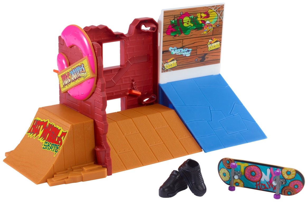 Набор Skate. Пончиковый скейтпарк Hot Wheels HGT91/HGT92 купить,NaN