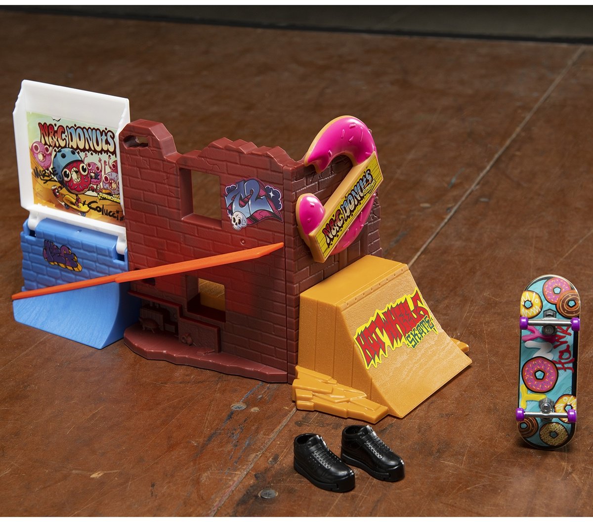 Набор Skate. Пончиковый скейтпарк Hot Wheels HGT91/HGT92 купить,NaN