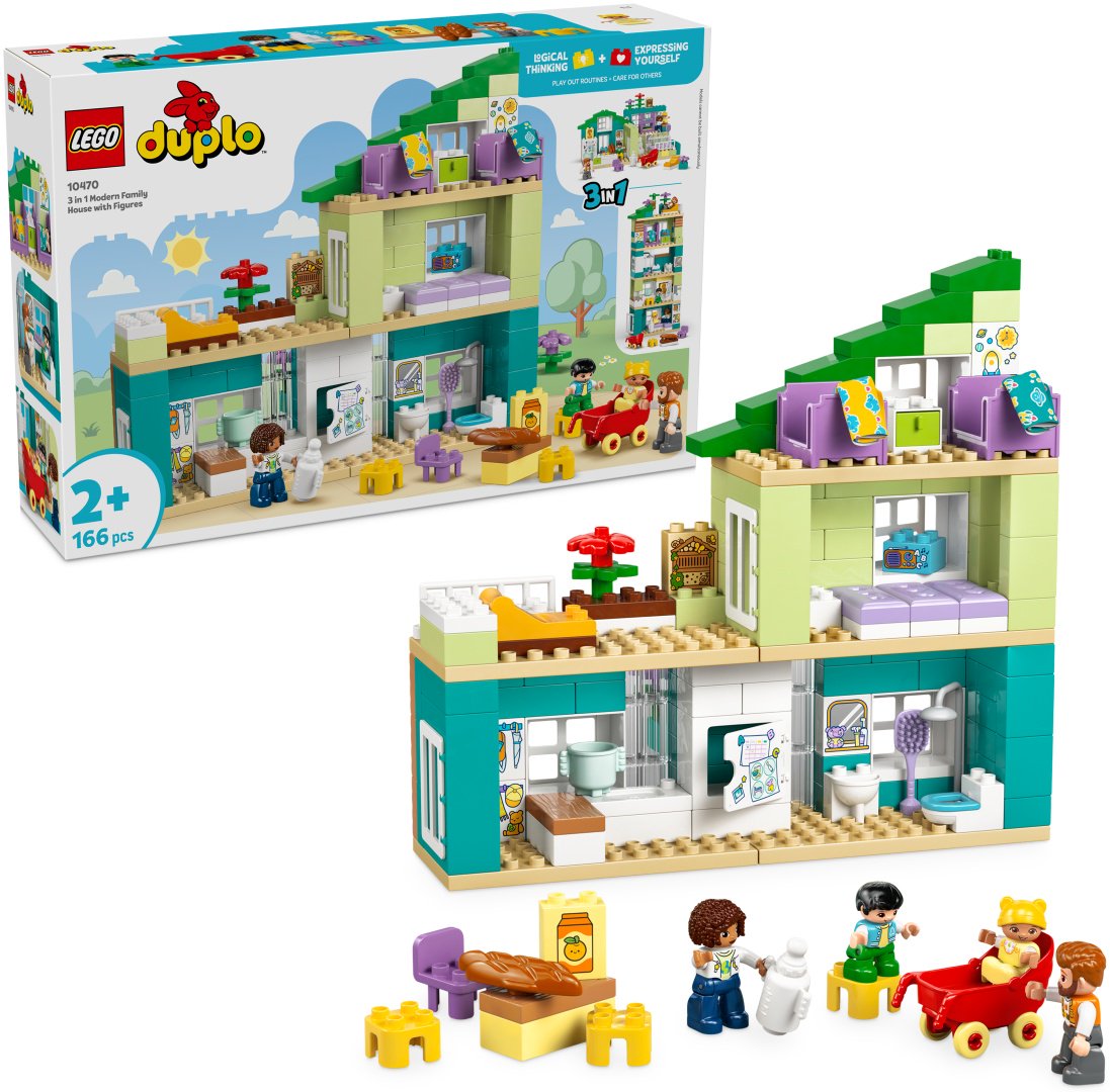 Конструктор LEGO DUPLO 10470, деталей 166 шт купить,NaN
