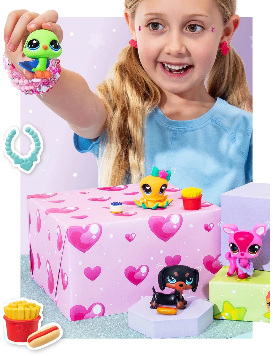 Набор Littlest Pet Shop сюрприз, фигурка животного с аксессуаром купить,NaN
