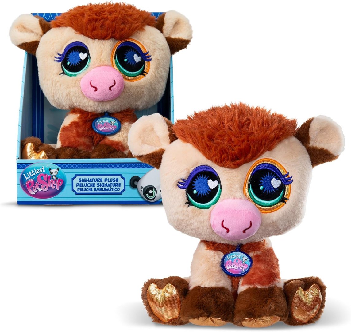 Мягкая игрушка Littlest Pet Shop Корова, 25 см купить,NaN