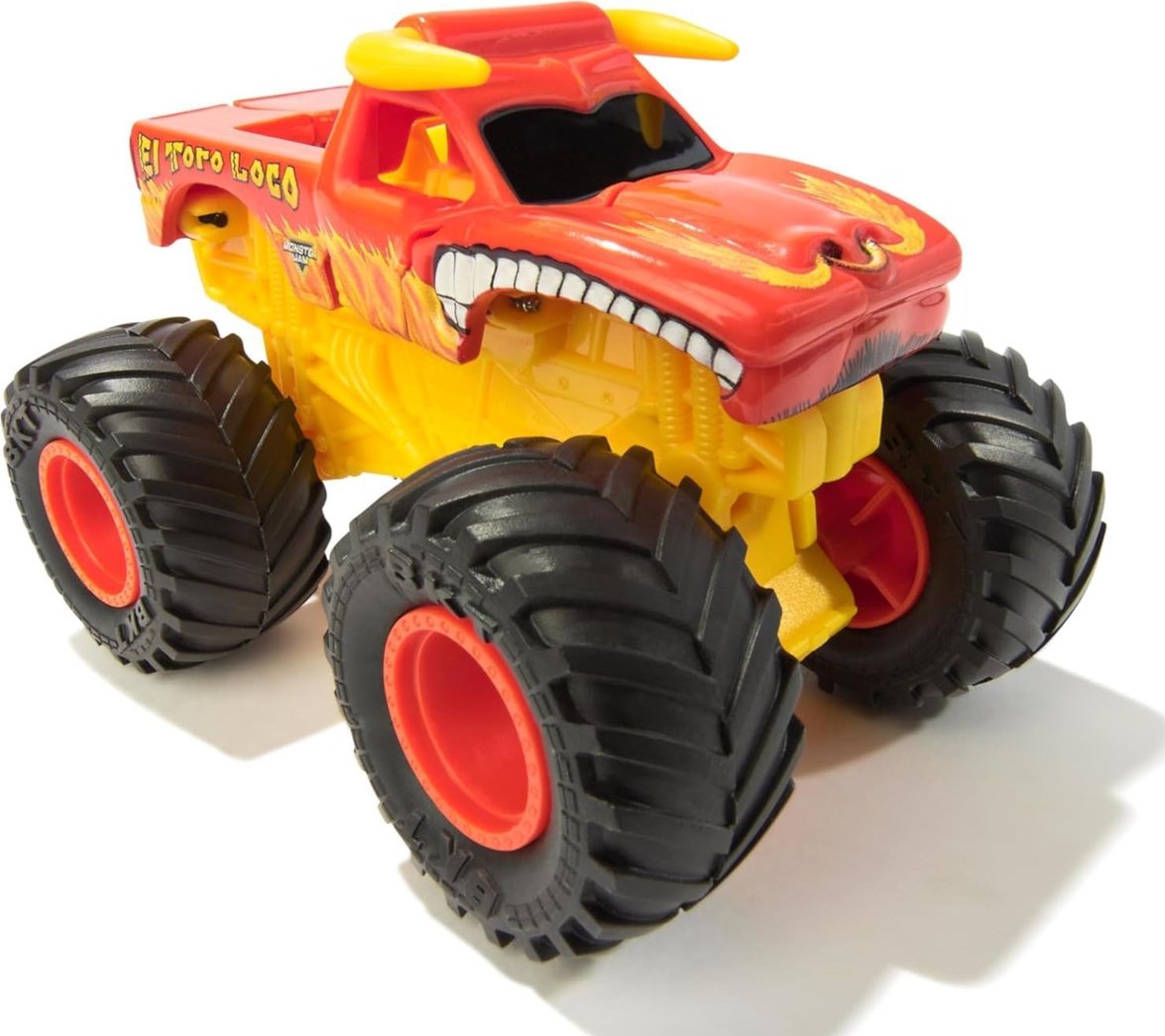 Внедорожник Monster Jam Smash & Bash оранжевый купить,NaN