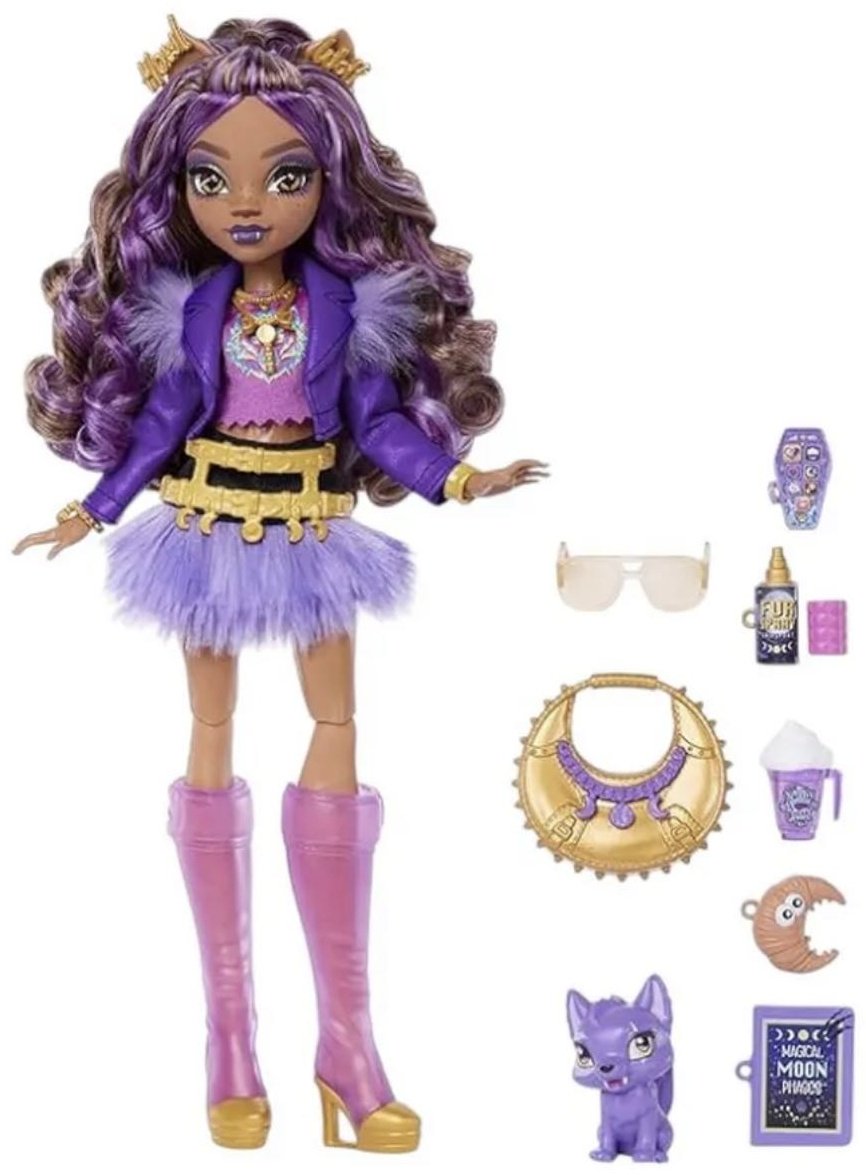 Кукла коллекционная Mattel Clawdeen 27 см купить,NaN