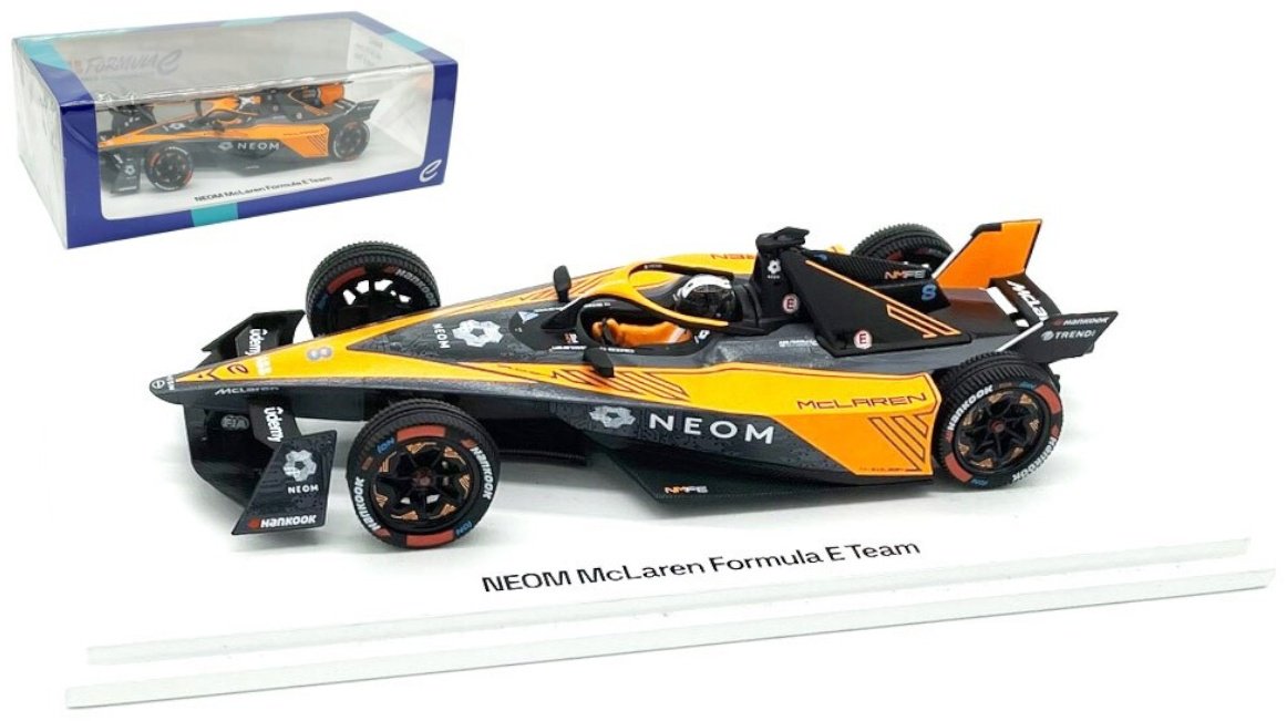 Гоночная машина RW McLaren NEOM черный, желтый купить,NaN