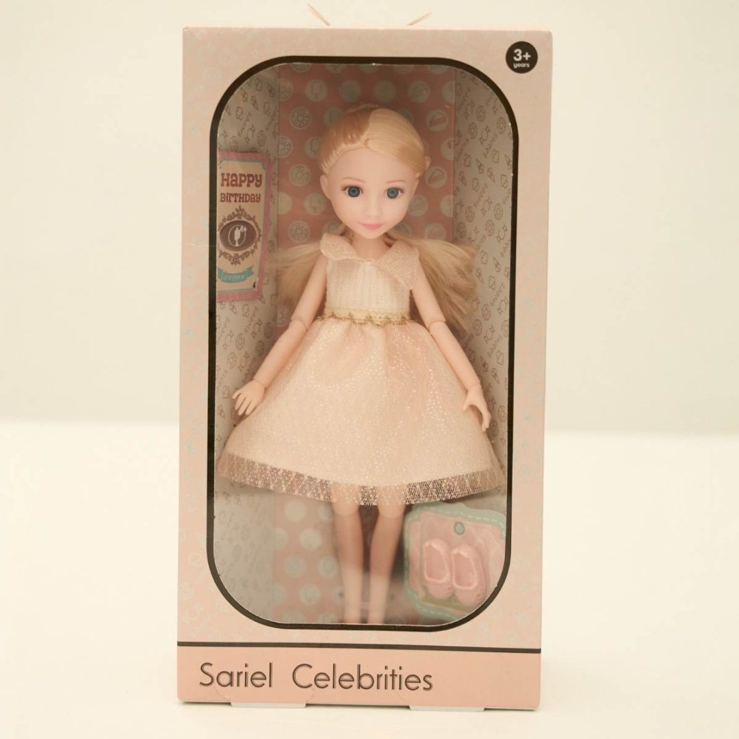 Кукла-модель Sariel блондинка в белом платье 25 см купить,NaN
