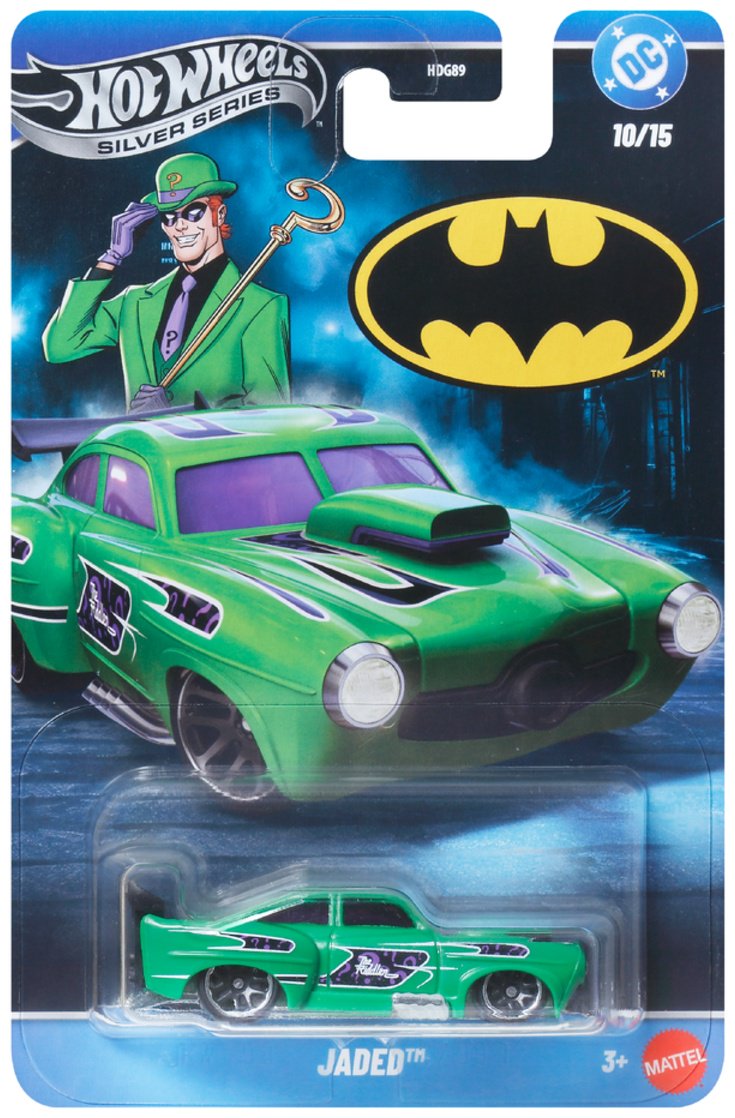 Машина Hot Wheels Silver Series Jaded зеленый купить,NaN