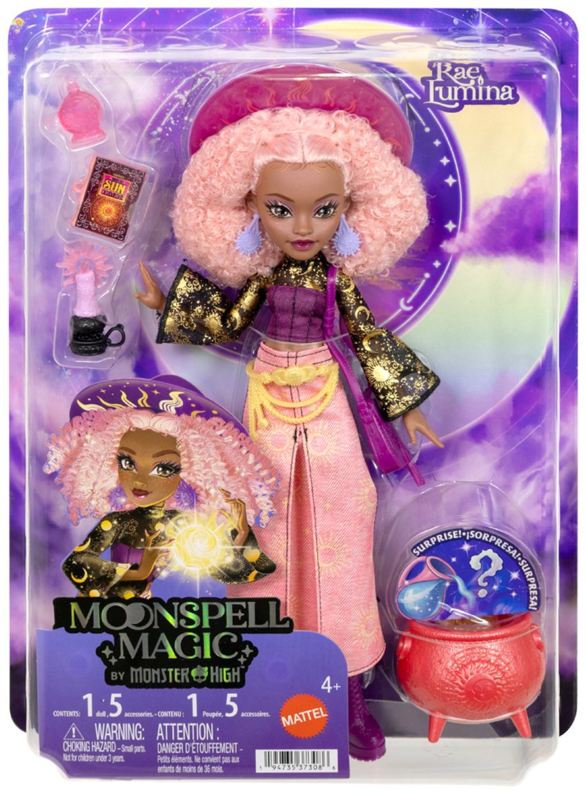 Кукла-модель Monster High Moonspell Magic 28 см купить,NaN