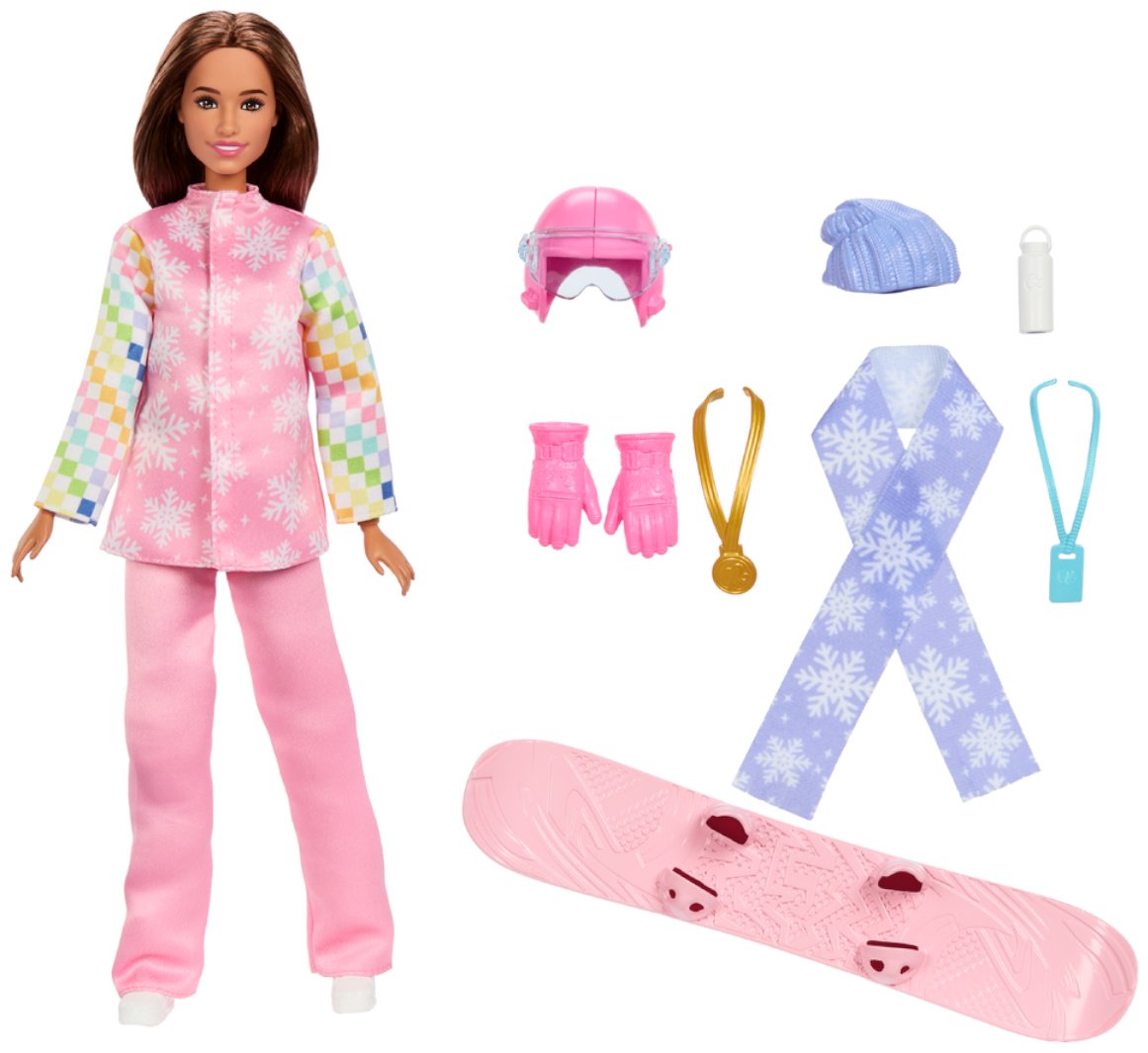 Кукла-модель Barbie Barbie Сноубордистка 29 см купить,NaN
