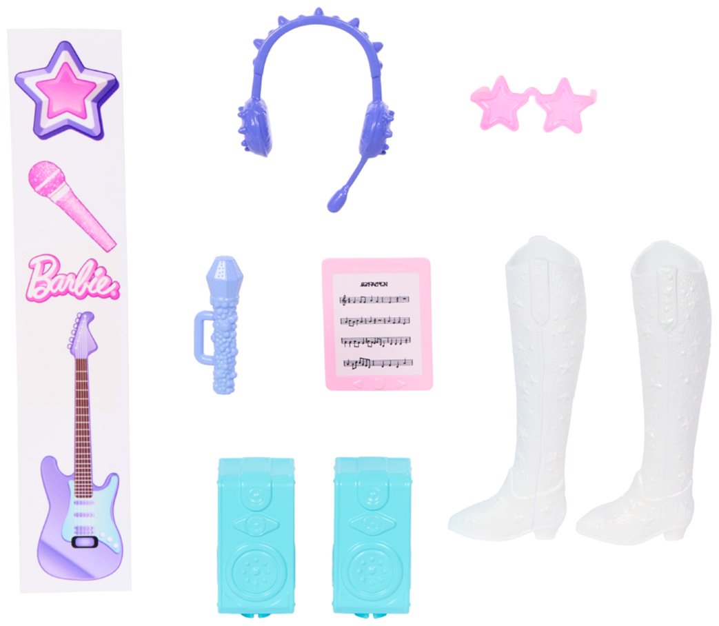 Кукла-модель Barbie Roll and Reveal Pop Star 29 см купить,NaN
