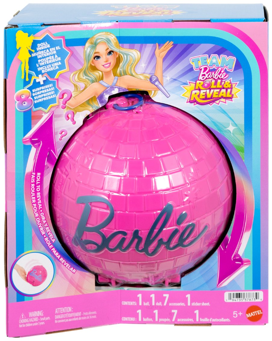 Кукла-модель Barbie Roll and Reveal Pop Star 29 см купить,NaN