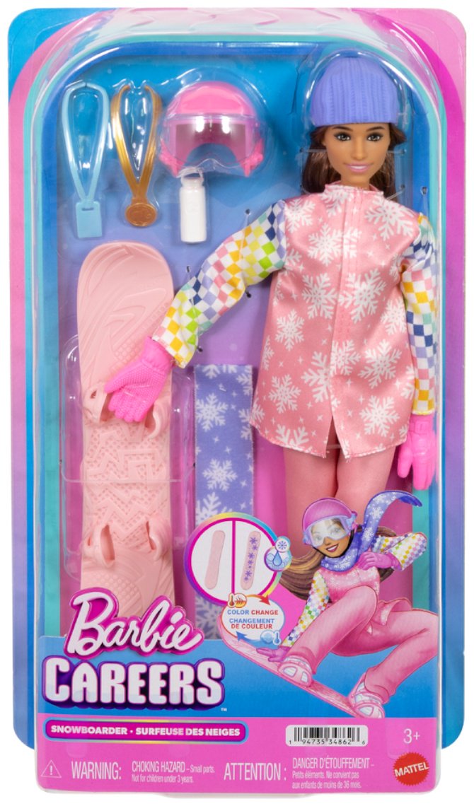 Кукла-модель Barbie Barbie Сноубордистка 29 см купить,NaN