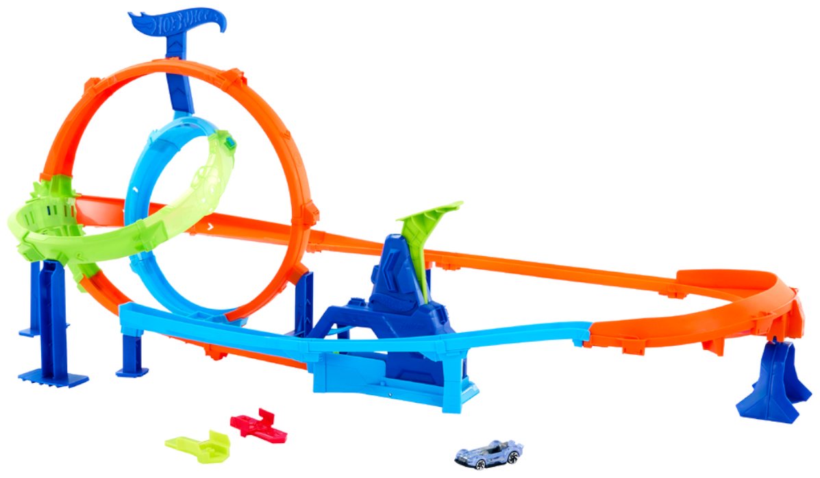 Детские треки и авторалли Hot Wheels Stunt Track мультиколор купить,NaN