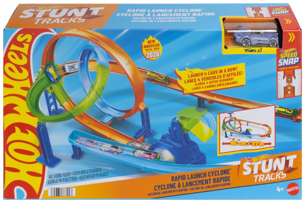 Детские треки и авторалли Hot Wheels Stunt Track мультиколор купить,NaN