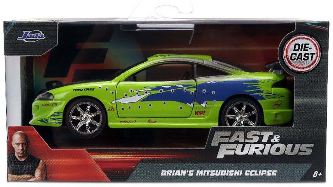 Машина Jada Toys Fast & Furious зеленый купить,NaN