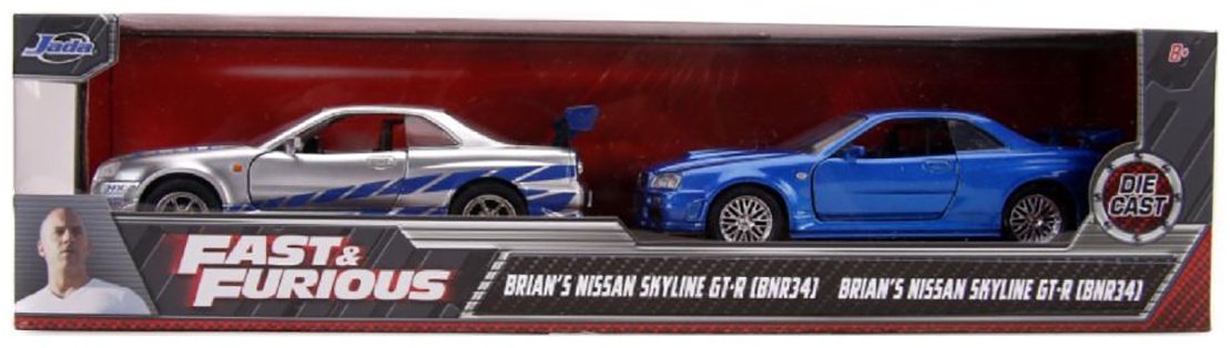 Машина Jada Toys Fast & Furious голубой купить,NaN