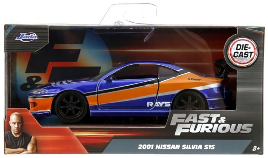 Машина Jada Toys Fast & Furious синий купить,NaN
