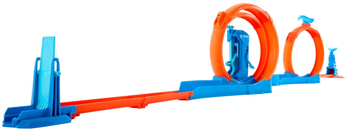 Детские треки и авторалли Hot Wheels Track Creator. Triple Loop Speed Kit мультиколор купить,NaN