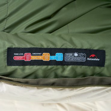 Спальный мешок Naturehike CNH22SD007 XR750 зеленый купить,NaN