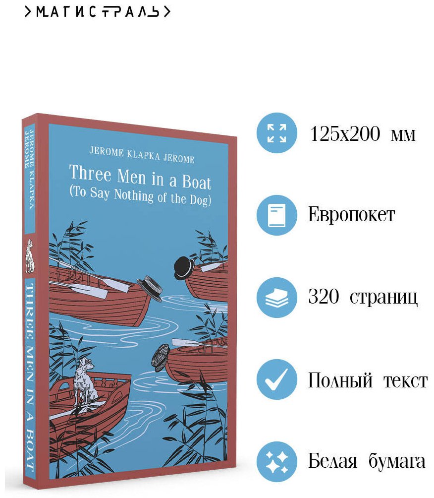 Книга Jerome J. K.: Three Men in a Boat (To Say Nothing of the Dog) купить,NaN