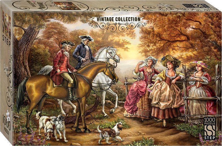 Step Puzzle После охоты пазл классический 1000 деталей купить,NaN