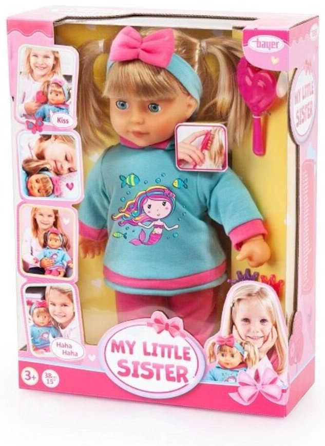 Пупс Bayer Dolls Сестренка 38 см купить,NaN