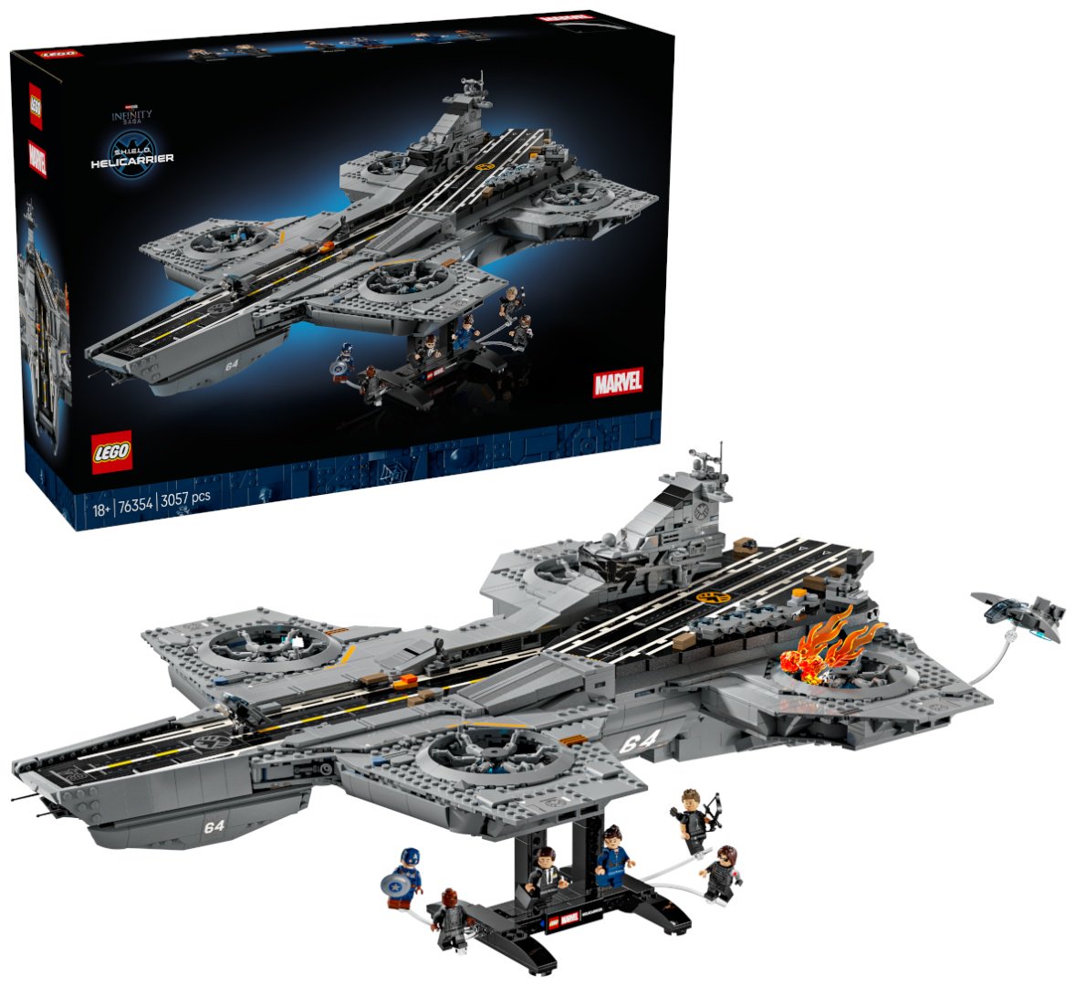 Конструктор LEGO Super Heroes 76354, деталей 3057 шт купить,NaN