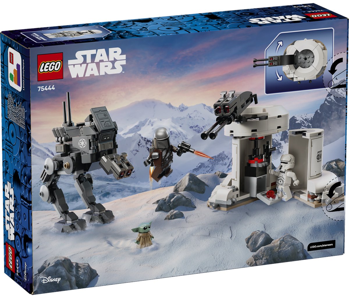 Конструктор LEGO Атака AT-RT Star Wars 75444, деталей 297 шт купить,NaN