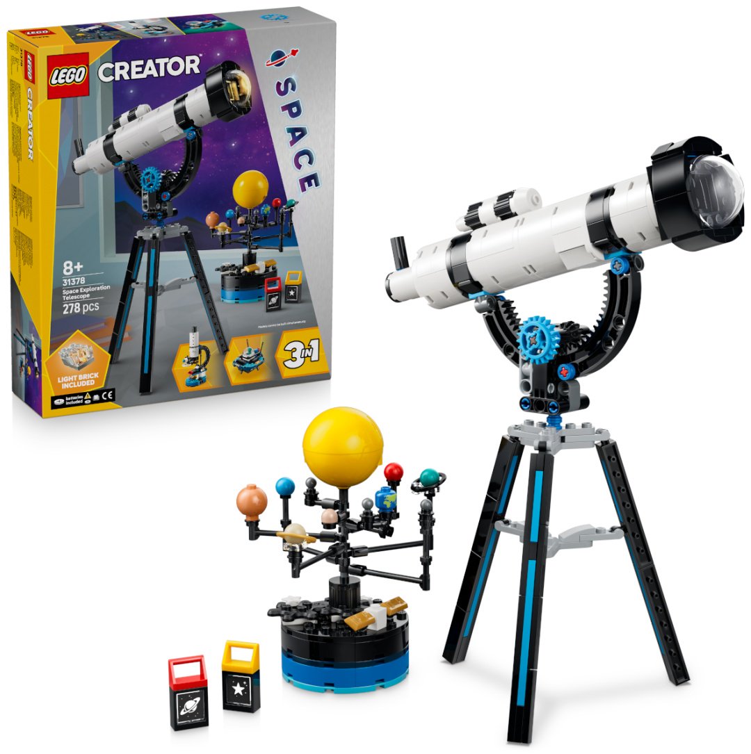 Конструктор LEGO Космический исследовательский телескоп 31378, деталей 278 шт купить,NaN